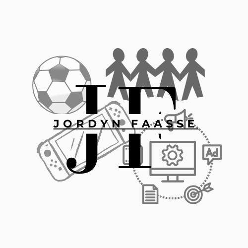 Black White Minimalist Initials Monogram Jewelry Logo